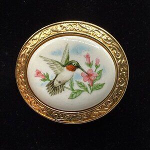 Vintage Avon Summer Song "The Hummingbird" Brooch/Pin